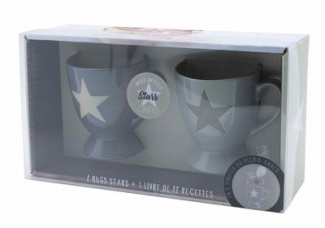 Mes mug cake stars. Avec 2 mugs stars
