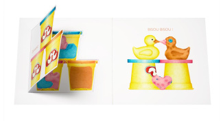 Dessus, dessous, devant, dedans