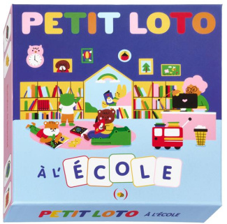 BOITE DE JEU - PETIT LOTO A L'ECOLE