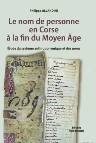 Le nom de personne en Corse à la fin du Moyen Age