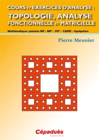COURS ET EXERCICES D'ANALYSE : TOPOLOGIE, ANALYSE FONCTIONNELLE ET MATRICIELLE