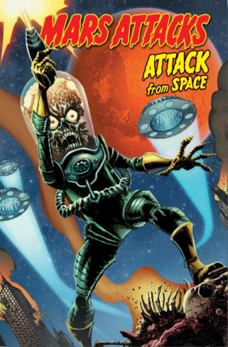 Mars attacks. Attack from space