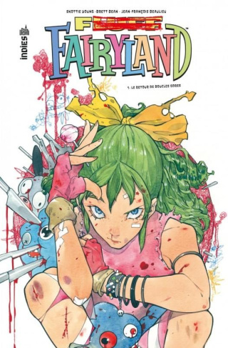 Fluff Fairyland ! Tome 1 : Le retour de Boucles gores - Couverture variante (Peach Momoko)