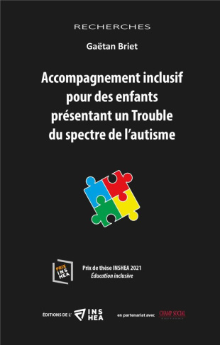 Accompagnement inclusif pour des enfants présentant un trouble du spectre de l'autisme