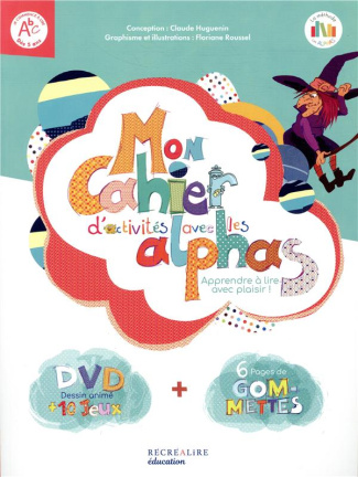 Mon cahier d'activités avec les alphas. Avec 1 DVD