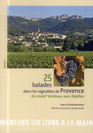 25 balades dans les vignobles de Provence. Tome 1, Du mont Ventoux aux Alpilles