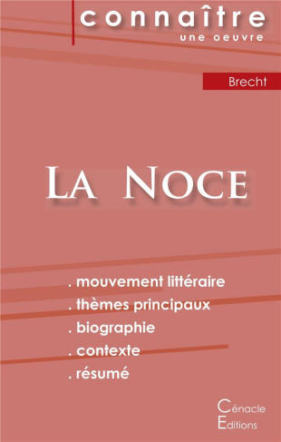 La noce. Fiche de lecture