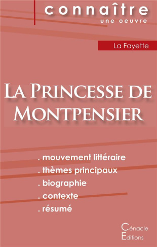 La princesse de Montpensier. Fiche de lecture