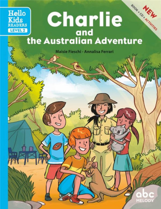 CHARLIE AND THE AUSTRALIAN ADVENTURE (LEVEL 2) - LIVRE   CD