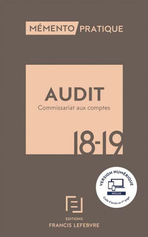 Audit. Commissariat aux comptes, Edition 2018-2019