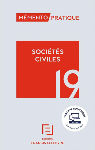 Sociétés civiles. Edition 2019