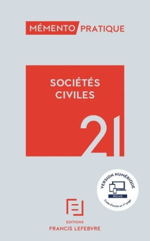 Sociétés civiles. Edition 2021