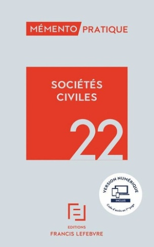 Sociétés civiles. Edition 2022