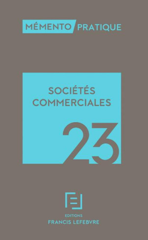 Sociétés commerciales. Edition 2023