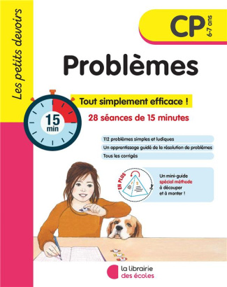 Problèmes CP. 28 séances de 15 minutes