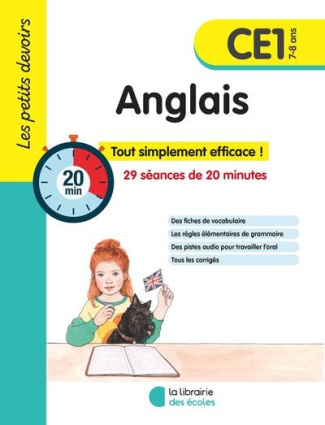 Anglais CE1. 29 séances de 20 minutes, Edition 2023