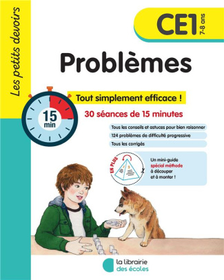 Problèmes CE1. 30 séances de 15 minutes