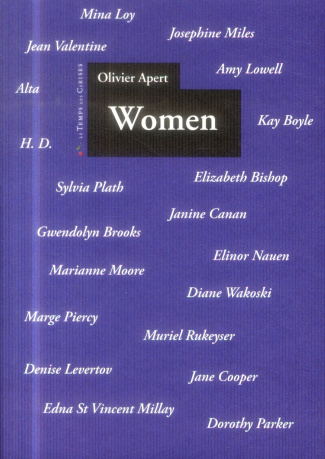 Women,une anthologie de la poésie féminine américaine