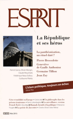 Esprit N° 414, mai 2015 : La République et ses héros