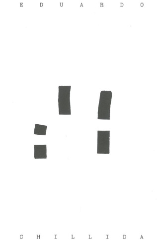 Eduardo Chillida. Edition bilingue français-anglais