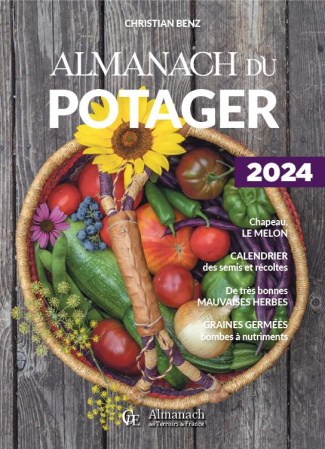 Almanach du potager. Edition 2024