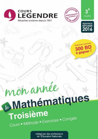 Mathématiques 3e. Edition 2021