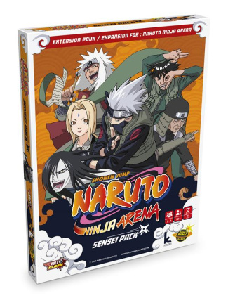 NARUTO NINJA ARENA EXTENSION SENSEI / JEU DE SOCIETE / 10  / 2-6 JOUEURS / 15 MINUTES