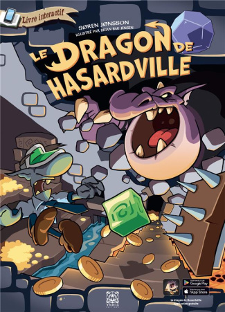 Le Dragon de Hasardville. Livre interactif
