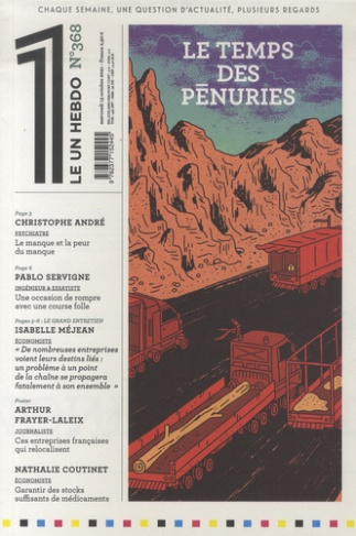 Le 1 N° 368, mercredi 13 octobre 2021 : Le temps des pénuries