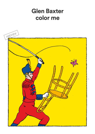 Color me. Glen Baxter