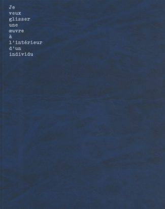 Je veux glisser une oeuvre à l'intérieur d'un individu