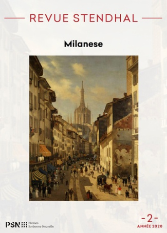 Revue Stendhal N° 2/2021 : Milanese