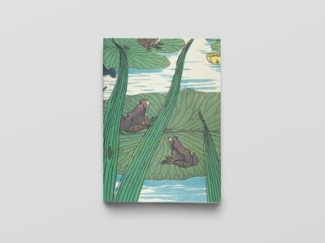 Grenouilles, iris et nénuphars. Carnet de notes