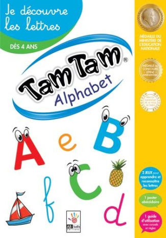 Tam tam alphabet - je découvre les lettres. Le coffret