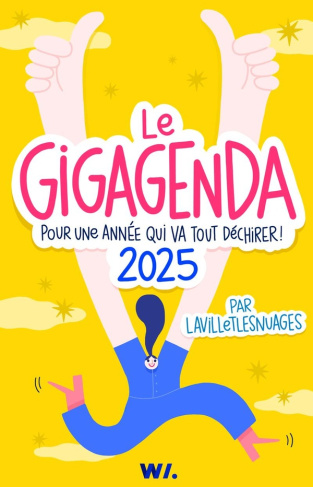 GigAgenda. Pour une année qui va tout déchirer ! Avec plus de 70 stickers, Edition 2024-2025