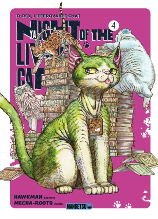 Nyaight of the Living Cat Tome 4 : D-Rex, l'effroyable chat