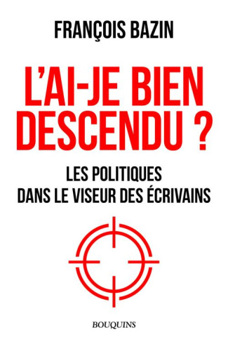 L'ai-je bien descendu ? Les politiques dans le viseur des écrivains