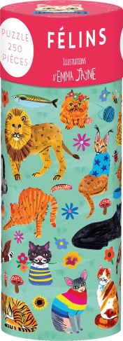 Félins. Puzzle 250 pièces
