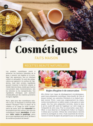 Mes cosmétiques faits maison. Recettes beauté naturelles
