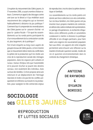 Sociologie des Gilets jaunes. Reproduction et luttes sociales
