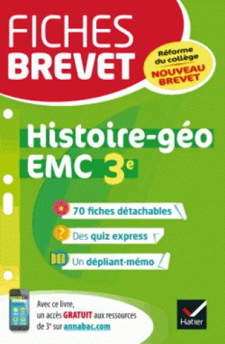 Histoire géographie, Enseignement moral et civique 3e. Edition 2017