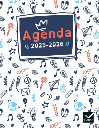 Agenda CM1-CM2. Edition 2025-2026 [ADAPTE AUX DYS