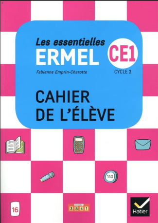Les essentielles ERMEL CE1. Cahier de l'élève, Edition 2018