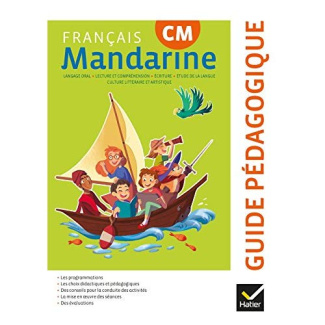 Français CM Mandarine. Guide pédagogique, Edition 2018