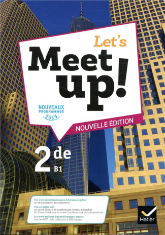 Let's Meet up ! 2de B1. Edition 2019