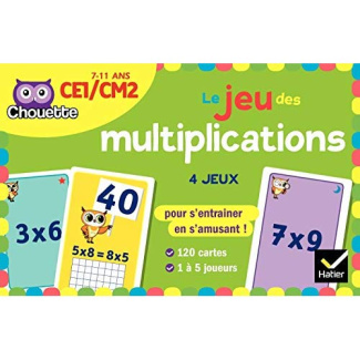 Le jeu des multiplications CE1-CM2