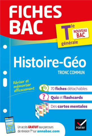 Histoire-Géographie Tle tronc commun. Edition 2020