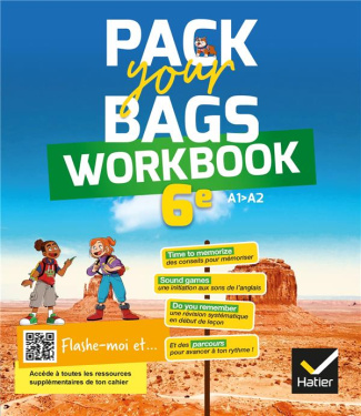 Pack your Bags 6e A1>A2. Workbook, Edition 2021