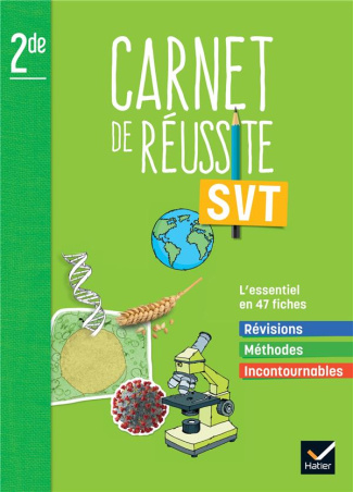 SVT 2de mon carnet de réussite. Carnet élève, Edition 2022