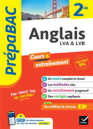 Anglais 2de LVA & LVB. Edition 2024